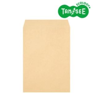 【商品名】 TANOSEE クラフト封筒 テープ付 85g 角2 〒枠なし 500枚入