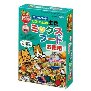 【商品名】 マルカン リス・ハムの主食ミックスフードお徳用 500g MR-544【ペット用品】 [ MR-544 ]