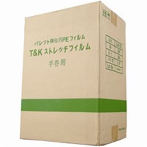 【商品名】 国分ビジネスサポート ストレッチフィルム T＆K155 500×300m 6巻 【ジャンル・特徴】 荷くずれ防止用のラップです 事務用品 業務用お得セット