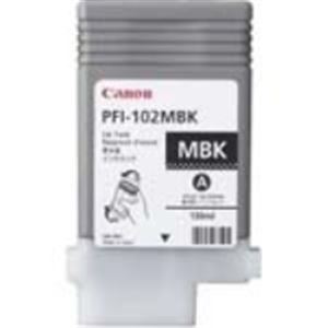 【商品名】 Canon キヤノン インクカートリッジ 純正 【PFI-102MBK】 マットブラック(黒) 【ジャンル・特徴】 プリンターインク トナーカートリッジ OAインク トナー リボン [ P