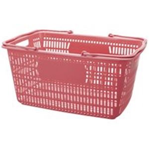 【商品名】 ジョインテックス ショップかご 30Lピンク10個 B264J-PK10 【ジャンル・特徴】 持ち運びに便利なカゴです 事務用品 業務用お得セット [ B264J-PK10 ]