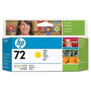 【商品名】 HP ヒューレット・パッカード インクカートリッジ 純正 【HP72】 イエロー(黄) 【ジャンル・特徴】 hp プリンターインク トナーカートリッジ OAインク トナー [ C9373A