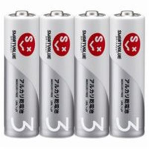 【商品名】 ジョインテックス アルカリ乾電池 単3×400本 N123J-4P-100 【ジャンル・特徴】 JOINTEXオリジナルのお買得なアルカリ乾電池 事務用品 業務用 [ N123J-4P-1