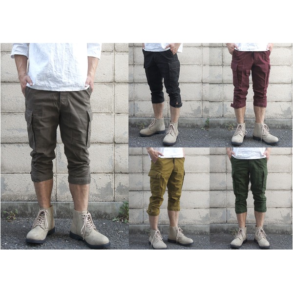 【商品名】 山岳猟兵用登山パンツ ドイツ連邦国軍 モルスキン七分丈後染め P S036YN オリーブ グレー Gr6 【 レプリカ 】 【ジャンル・特徴】 アウトドア 軍服 トレッキング ミリタリー 