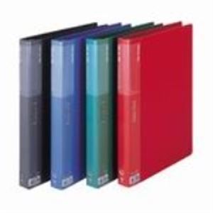 【商品名】 （まとめ）ビュートン リングバインダ RB-A4W-DG 32mm A4W 濃灰【×5セット】 【ジャンル・特徴】 ポケットファイル クリヤーファイル 事務用品 業務用お得セット [ RB