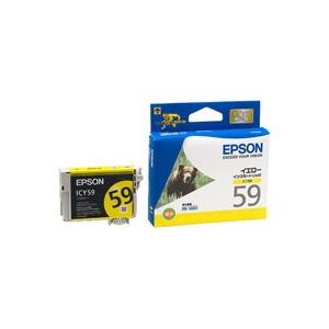 【商品名】 (業務用5セット) EPSON エプソン インクカートリッジ 純正 【ICY59】 イエロー(黄) 【ジャンル・特徴】 プリンターインク トナーカートリッジ OAインク トナー リボン [