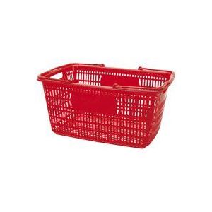 【商品名】 （まとめ）ジョインテックス ショップかご 30L赤 B264J-RE【×20セット】 【ジャンル・特徴】 整理収納用品 事務用品 [ B264J-RE ]