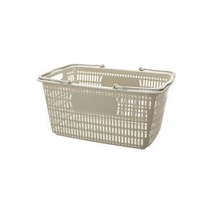 【商品名】 （まとめ）ジョインテックス ショップかご 30L灰 B264J-GY【×20セット】 【ジャンル・特徴】 整理収納用品 事務用品 [ B264J-GY ]
