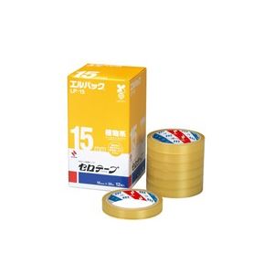 【商品名】 （まとめ）ニチバン セロテープ Lパック LP-15 15mm×35m 12巻【×2セット】 【ジャンル・特徴】 接着用品 接着テープ 事務用品 [ LP-15 ]