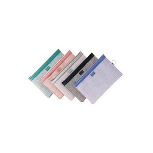 【商品名】 (業務用10セット) LIHITLAB メッシュケース/薄型ポーチ 【B5】 ジッパータイプ マチなし F-245 オリーブ 【ジャンル・特徴】 リヒトラブ メッシュバッグ 薄型クリアケー