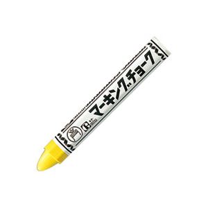 【商品名】 （まとめ）寺西化学工業 マーキングチョーク黄 10本 B-CMK-T5【×10セット】 【ジャンル・特徴】 チョーク 事務用品 業務用お得セット [ B-CMK-T5 ]