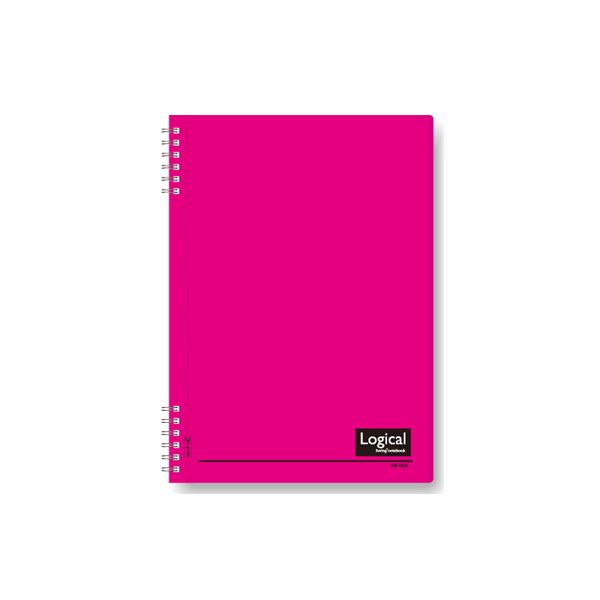 【商品名】 (業務用セット) スイング・ロジカルノート／Wリング B5 A罫 PP表紙 ピンク NW-B50-P【×20セット】 [ NW-B506-P ]