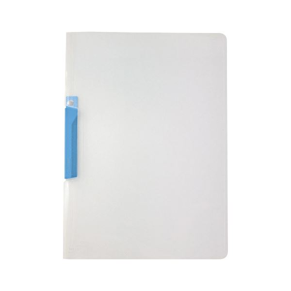 【商品名】 （まとめ） クリップインファイル A4判タテ型 SSS-105-13 スカイブルー 1冊入 【×20セット】 【ジャンル・特徴】 表紙が透明で中身がすぐわかるから、レポートや企画書、提案書