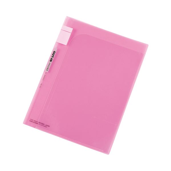【商品名】 （まとめ） セパル アウト イン ホルダー A4判タテ型／A3判ヨコ型兼用（4ポケット） PAL-204-20 ピンク 1冊入 【×10セット】 【ジャンル・特徴】 出し入れラクラク両面ポ