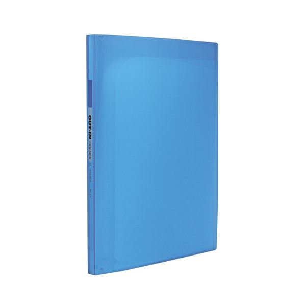 【商品名】 （まとめ） セパル アウト イン ホルダー A4判タテ型／A3判ヨコ型兼用（14ポケット） PAL-214-10 ブルー 1冊入 【×3セット】 【ジャンル・特徴】 出し入れラクラク両面ポ