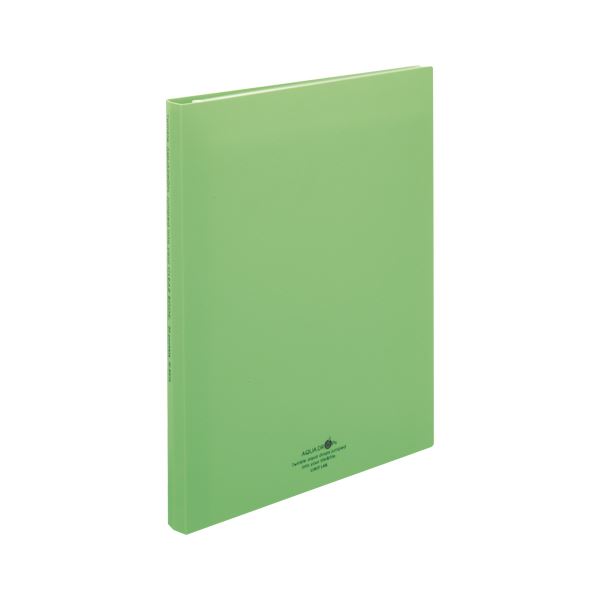【商品名】 （まとめ） リヒトラブ AQUA DROPs クリヤーブック〈ポケット交換タイプ〉 A4判タテ型（30ポケット）・30穴 N-5016-6 黄緑 1冊入 【×3セット】 【ジャンル・特徴】