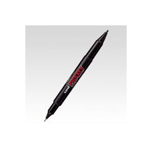 【商品名】 （まとめ） 三菱鉛筆 ユニ プロッキー 極細／細字丸芯（0.4mm・0.9mm） PM-120T.24 黒 1本入 【×30セット】 【ジャンル・特徴】 紙に書いてもにじみが少なく、裏写り