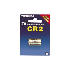 （まとめ） 東芝 TOSHIBA カメラ用リチウム電池 CR2G 1個入 〔×3セット〕〔代引不可〕