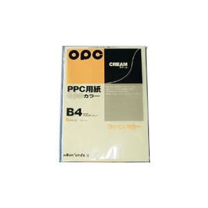 【商品名】 （まとめ） 文運堂 ファインカラーPPC B4判 カラー342 クリーム 100枚入 【×5セット】 【ジャンル・特徴】 文書によって使い分け。 落ち着いた色調をラインアップ。 [ カラー