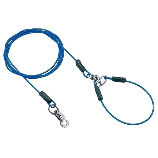【商品名】 ヤマヒサ タフギア ロングワイヤーチェーン プラス 4.5mm ブルー 【首輪】【ペット用品】 【ジャンル・特徴】 大好きなワンちゃんを守る