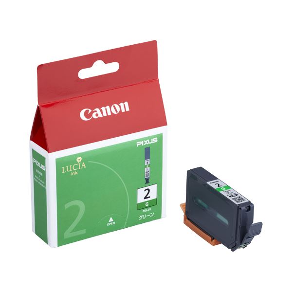 【商品名】 （まとめ） キヤノン Canon インクタンク PGI-2G グリーン 1031B001 1個 【×4セット】 【ジャンル・特徴】 インクカートリッジ 純正インクカートリッジ [ 1031
