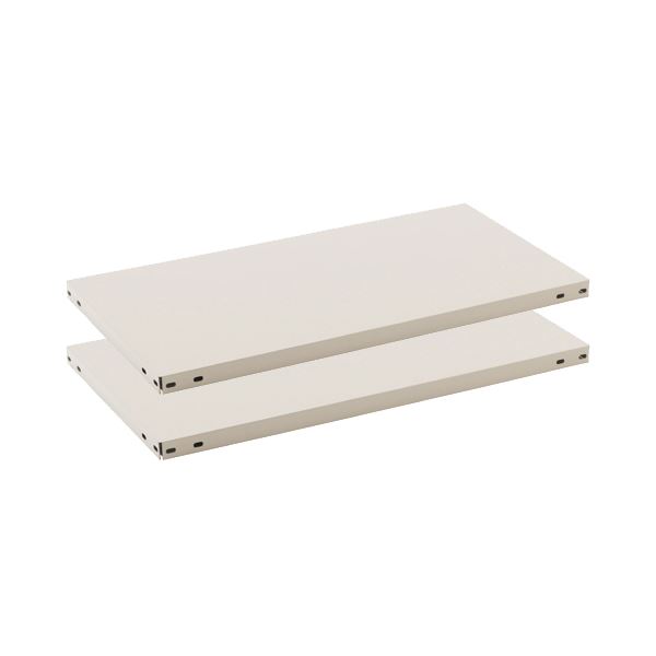 【商品名】 (まとめ) ライオン事務器 軽量物品棚 上下棚板セット W875×D450mm LE-J0945 1セット(2枚：上下各1枚) 【×2セット】 【ジャンル・特徴】 収納家具 オープンラック