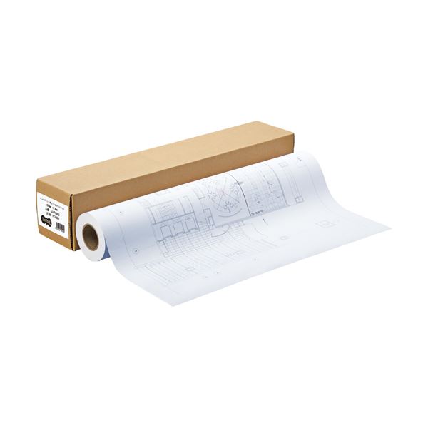 【商品名】 （まとめ） TANOSEE インクジェット用コート紙 HG3厚手マット 24インチロール 610mm×30m 1本 【×2セット】 【ジャンル・特徴】 大判プリンター専用紙 インクジェット