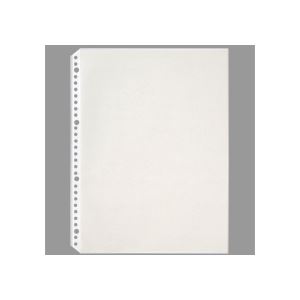 【商品名】 （まとめ） TANOSEE クリヤーブック（クリアブック）ポケット（台紙入） A4タテ 2・4・30穴 グレー 1パック（100枚） 【×4セット】 【ジャンル・特徴】 クリヤーファイル 