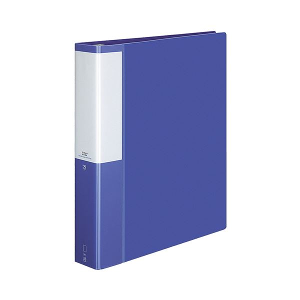 【商品名】 (まとめ) コクヨ クリヤーブック(クリアブック)(POSITY) 替紙式 A4タテ 30穴 35ポケット付属 背幅53mm ブルー P3ラ-L740B 1冊 【×5セット】 【ジャンル・
