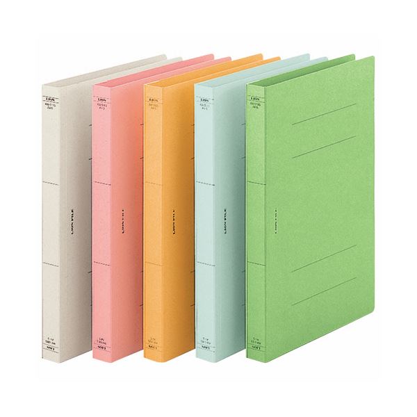 【商品名】 (まとめ) ライオン事務器 フラットファイル(AWタイプ) 厚とじ A4タテ 250枚収容 背幅28mm 緑 AW-519Sミドリ 1セット(10冊) 【×5セット】 【ジャンル・特徴】 