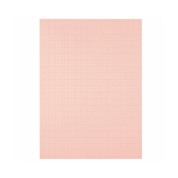 【商品名】 （まとめ） TANOSEE 模造紙（プルタイプ） 本体 788×1085mm 50mm方眼 ピンク 1ケース（20枚） 【×5セット】 【ジャンル・特徴】 ノート・ふせん・紙製品 画用紙・