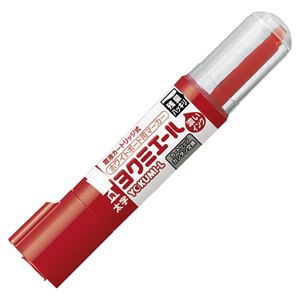 【商品名】 (まとめ) コクヨ ホワイトボード用マーカーペン ヨクミエール 太字・角芯 赤 PM-B513R 1本 【×30セット】 【ジャンル・特徴】 筆記具 ホワイトボードマーカー 直液タイプ [