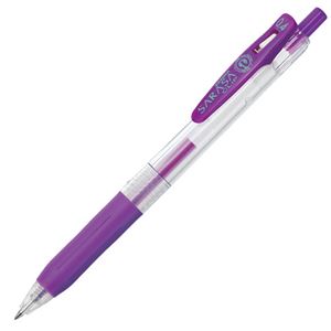 【商品名】 (まとめ) ゼブラ ゲルインクボールペン サラサクリップ 0.4mm 紫 JJS15-PU 1本 【×60セット】 【ジャンル・特徴】 筆記具 ゲルインクボールペン ノック式 [ JJS1
