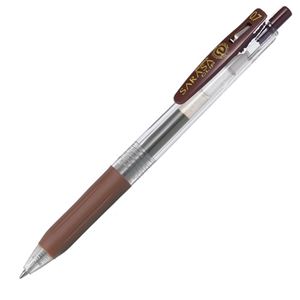 【商品名】 (まとめ) ゼブラ ゲルインクボールペン サラサクリップ 0.7mm 茶 JJB15-E 1本 【×60セット】 【ジャンル・特徴】 筆記具 ゲルインクボールペン ノック式 [ JJB15