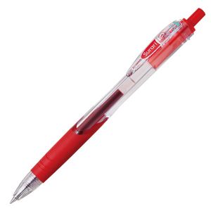 【商品名】 (まとめ) ゼブラ 油性ボールペン スラリ 0.5mm 赤 BNS11-R 1本 【×60セット】 【ジャンル・特徴】 筆記具 油性ボールペン ノック式 [ BNS11-R ]