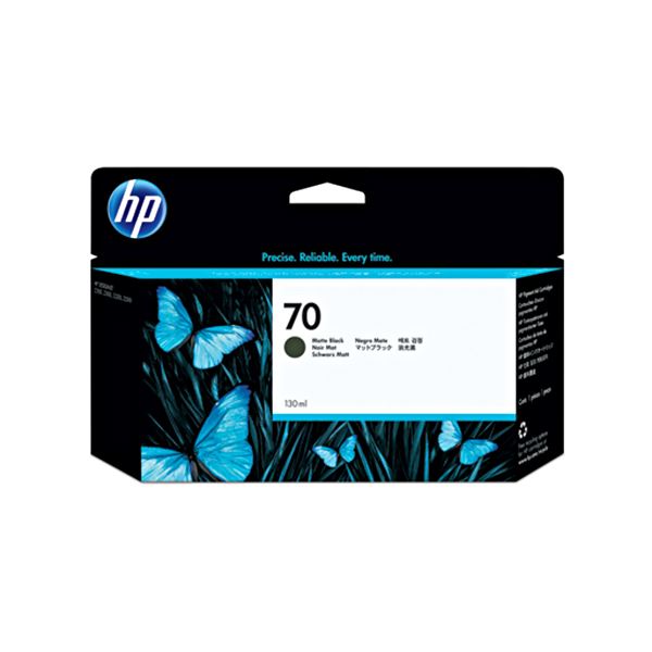 【商品名】 （まとめ） HP70 インクカートリッジ マットブラック 130ml 顔料系 C9448A 1個 【×3セット】 【ジャンル・特徴】 インクカートリッジ 純正インクカートリッジ・リボンカセ