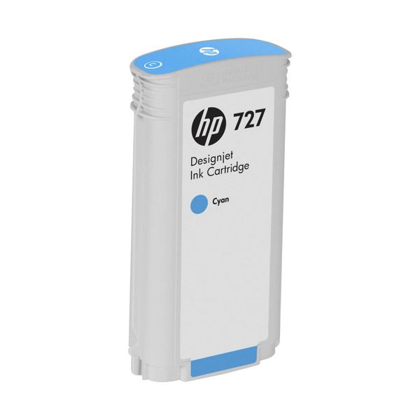【商品名】 （まとめ） HP727 インクカートリッジ 染料シアン 130ml B3P19A 1個 【×3セット】 【ジャンル・特徴】 インクカートリッジ 純正インクカートリッジ・リボンカセット [ 