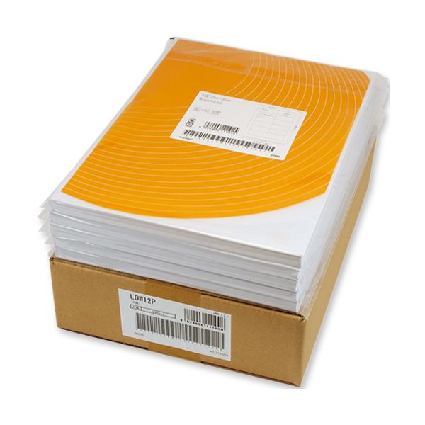 (まとめ) 東洋印刷 ナナコピー シートカットラベル マルチタイプ A4 20面 68.58×38.1mm 四辺余白付 CD20S 1箱(500シート：100シート×5