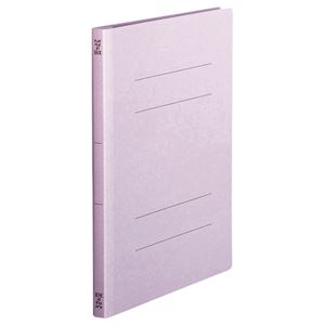 【商品名】 （まとめ） TANOSEE フラットファイル（スタンダードカラー） A4タテ 150枚収容 背幅18mm 紫 1パック（10冊） 【×10セット】 【ジャンル・特徴】 フラットファイル [