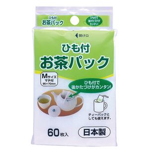 【商品名】 (まとめ) アートナップ お茶パック (ひも付) 1パック(60枚) 【×20セット】 【ジャンル・特徴】 飲食用品 飲料雑貨 [ TMKS-001 ]