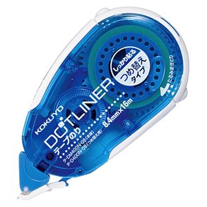 【商品名】 (まとめ) コクヨ テープのり ドットライナー しっかり貼るタイプ 本体 8.4mm×16m タ-DM400N-08 1個 【×15セット】 【ジャンル・特徴】 接着用品 テープのり テー