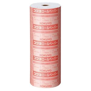 【商品名】 (まとめ) コクヨ ロールペーパー 紙幅37.7mm 直径70mm RP-387 1セット(5個) 【×10セット】 【ジャンル・特徴】 事務機器 電子レジスター レジロール紙・電子レジス