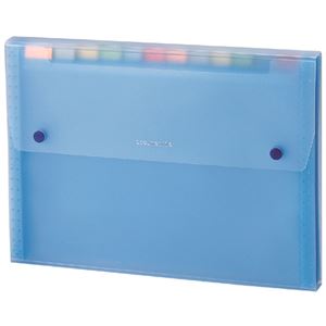 【商品名】 (まとめ) セキセイ ドキュメントファイル A4 13ポケット SSS-1212-10ブルー 1冊 【×15セット】 【ジャンル・特徴】 ケース・フォルダー・ボックス 持ち出しファイル ド