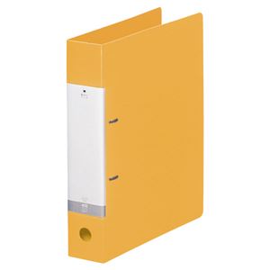 【商品名】 (まとめ) リヒトラブ リクエスト D型リングファイル A4タテ 2穴 450枚収容 背幅56mm 黄 G2240-5 1冊 【×10セット】 【ジャンル・特徴】 リングファイル Ｄリング