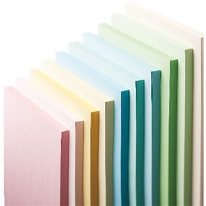 （まとめ） 長門屋商店 Color Paper B5 特厚口 うぐいす ナ-4408 1冊（50枚） 〔×20セット〕〔代引不可〕