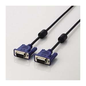 【商品名】 （まとめ）エレコム D-Sub15ピン（ミニ）ケーブル CAC-30BK【×3セット】 【ジャンル・特徴】 パソコン周辺機器 ケーブル [ CAC-30BK ]
