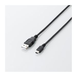 【商品名】 (まとめ)エレコム エコUSB2.0ケーブル(mini-Bタイプ) U2C-JM20BK【×5セット】 【ジャンル・特徴】 パソコン周辺機器 USBケーブル [ U2C-JM20BK ]