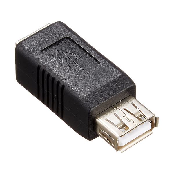 (まとめ)変換名人 USB中継 USB A→B USBAB-USBBB〔×20セット〕〔代引不可〕