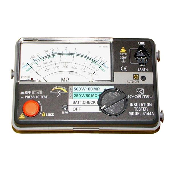 【商品名】 共立電気計器 キューメグ 2レンジ小型絶縁抵抗計 3144A [ 3144A ]