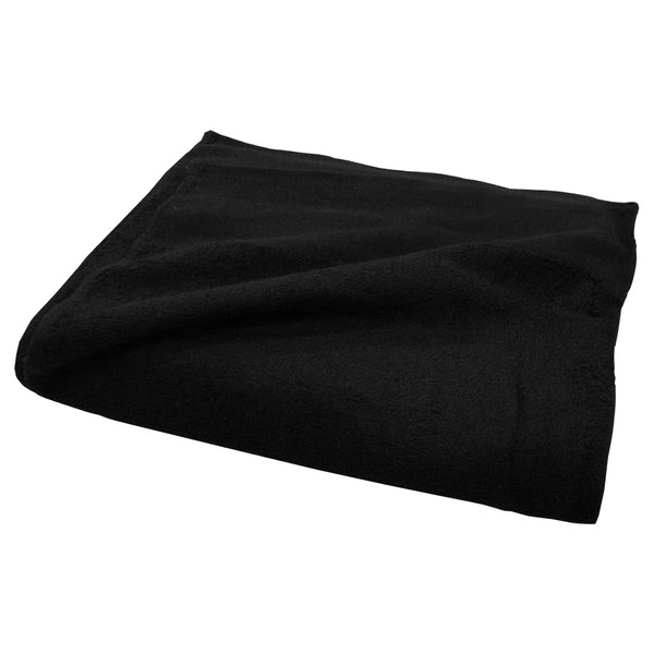 【商品名】 フェイスタオル/洗顔タオル 【約36cm×110cm 24枚組 界切付総パイル 400匁】 綿100％ 黒タオル 〔美容院 整骨院〕 【ジャンル・特徴】 黒 ブラック タオル ホワイトタオ